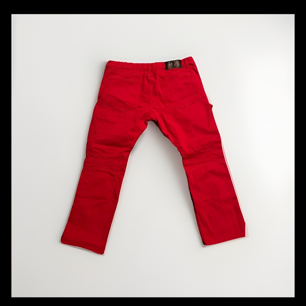 Blue Cult Vibrant Red Straight Leg Jeans 144